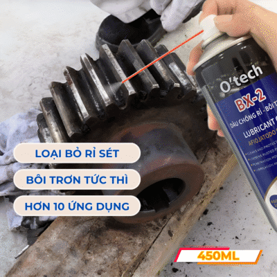 Công dụng của dầu bôi trơn chống rỉ sét O’tech BX-2