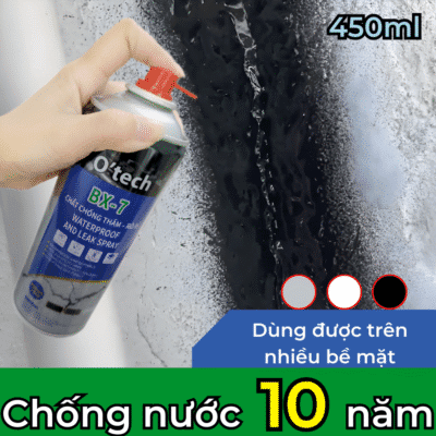 Chống rò rỉ đường ống nước vô cùng hiệu quả với O’tech BX-7 