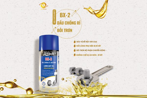Khắc phục cửa sắt bị kêu cót két vô cùng tiện lợi và hiệu quả cùng với O’tech BX-2