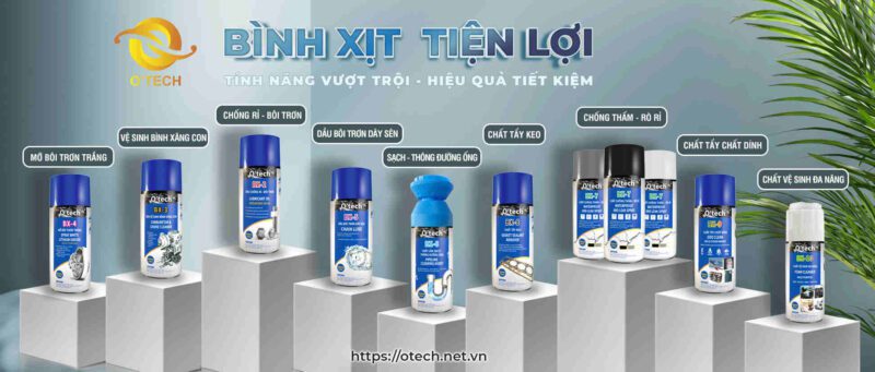 Bình xịt vệ sinh O'tech đa dụng cho mọi loại thiết bị của bạn