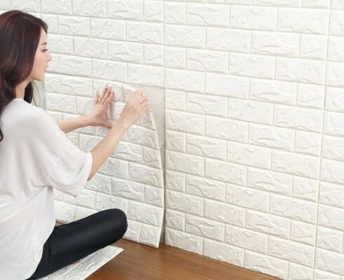 Cách tẩy keo xốp dán tường hiệu quả 