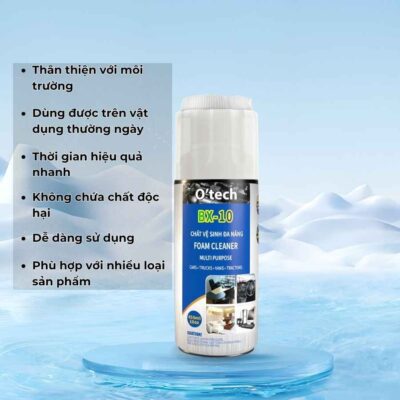 Làm sạch tường nhà bằng O’tech BX-10 là cách làm vô cùng hiệu quả 