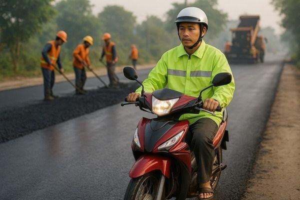 Tuyệt đối không dùng xăng để tẩy nhựa đường trên xe, vì nó sẽ làm hỏng sơn 